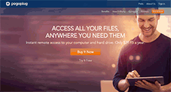 Desktop Screenshot of cloudstation.pogoplug.com
