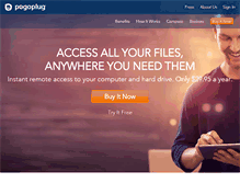 Tablet Screenshot of cloudstor.pogoplug.com